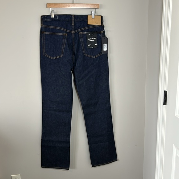 Rag and Bone Maya High Rise Bootcut Jean Japanese Rinse Dark Wash Sz 31 NEW - Picture 7 of 14